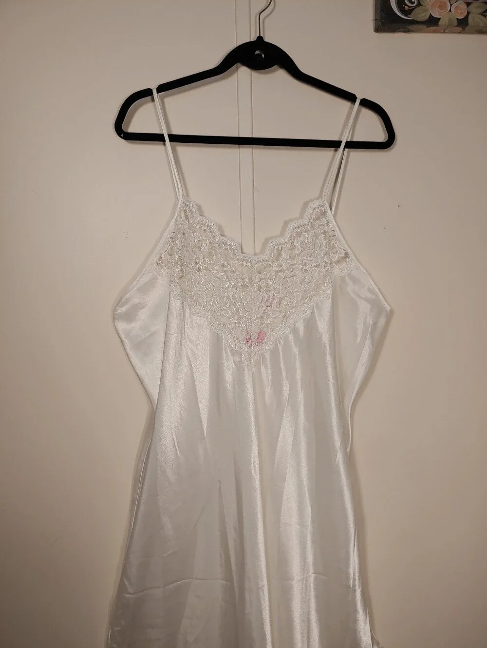 Like New Sexy Just For Women 2X White Stunning Lingerie gown - Picture 5 of 6
